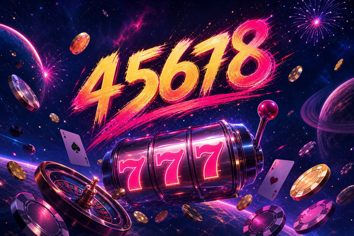 Màn hình chính của Starlight Princess trên 45678